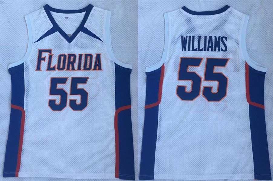 University Of Florida 55 Jason Williams White College Basketball Jersey,We sell and wholesale University Of Florida 55 Jason Williams White College Basketball Jersey on line form chian!